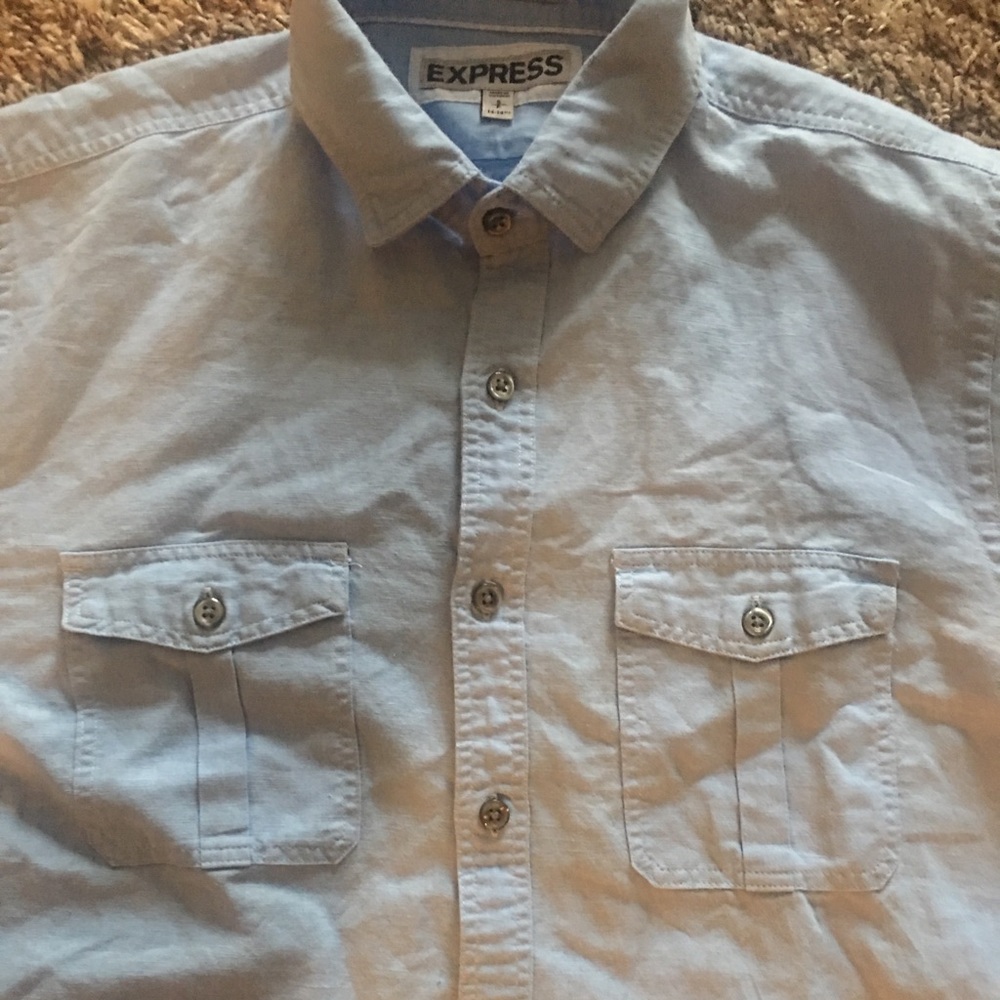 Express Fitted Button Down - Picture 3 of 5